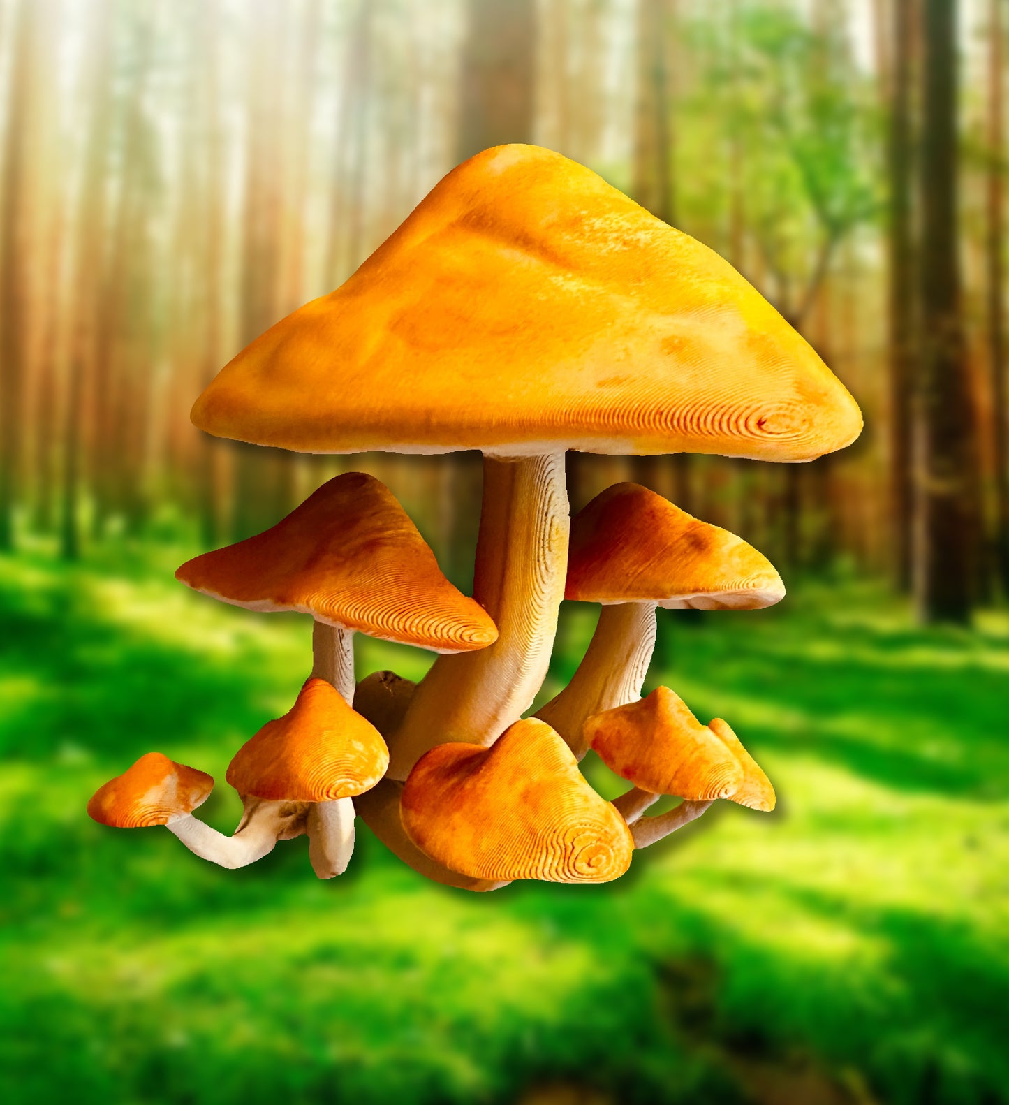 Fridge Fungi 3D Printed Magnet