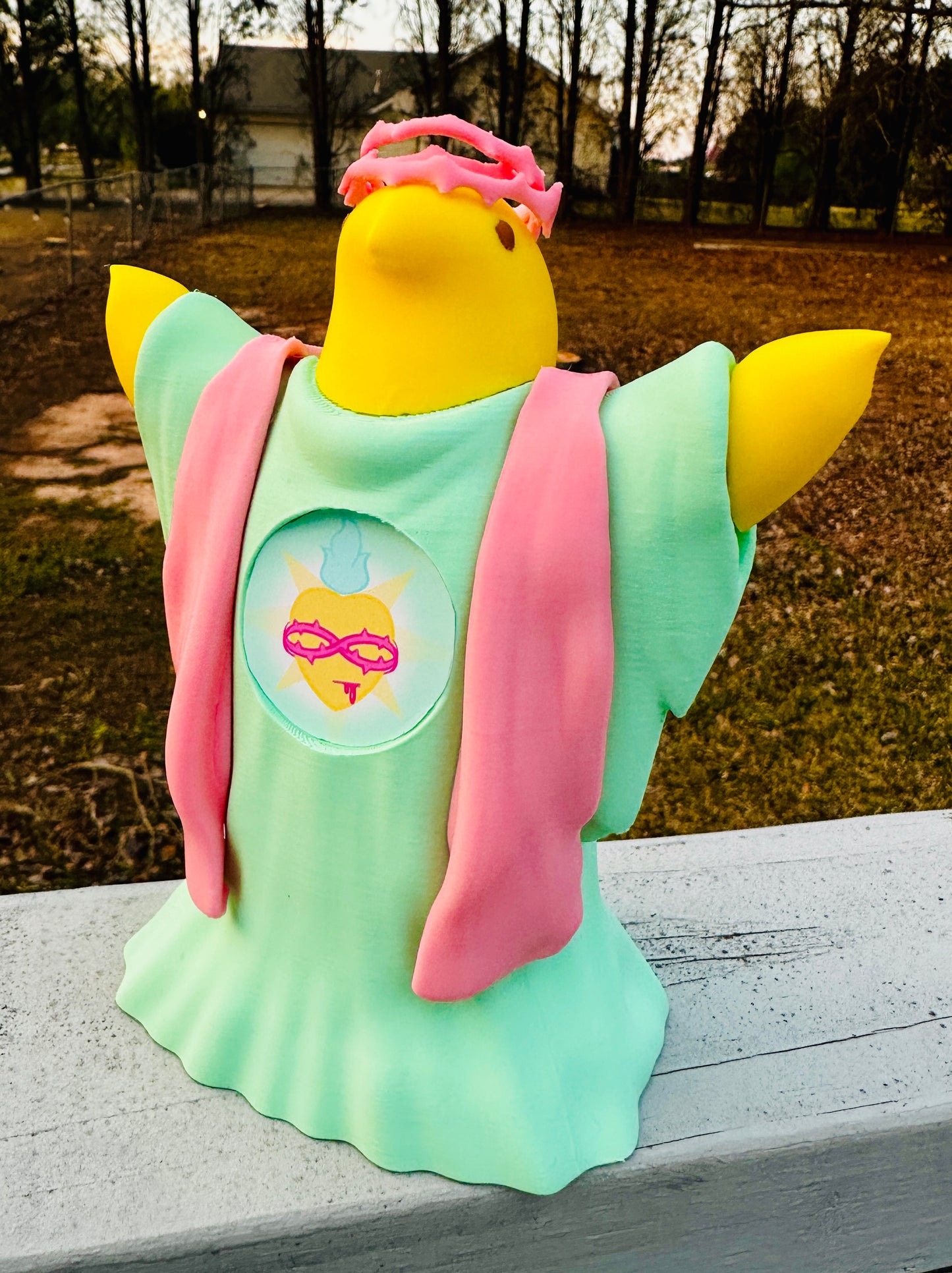 Peepus Christ 3D Printed Figure