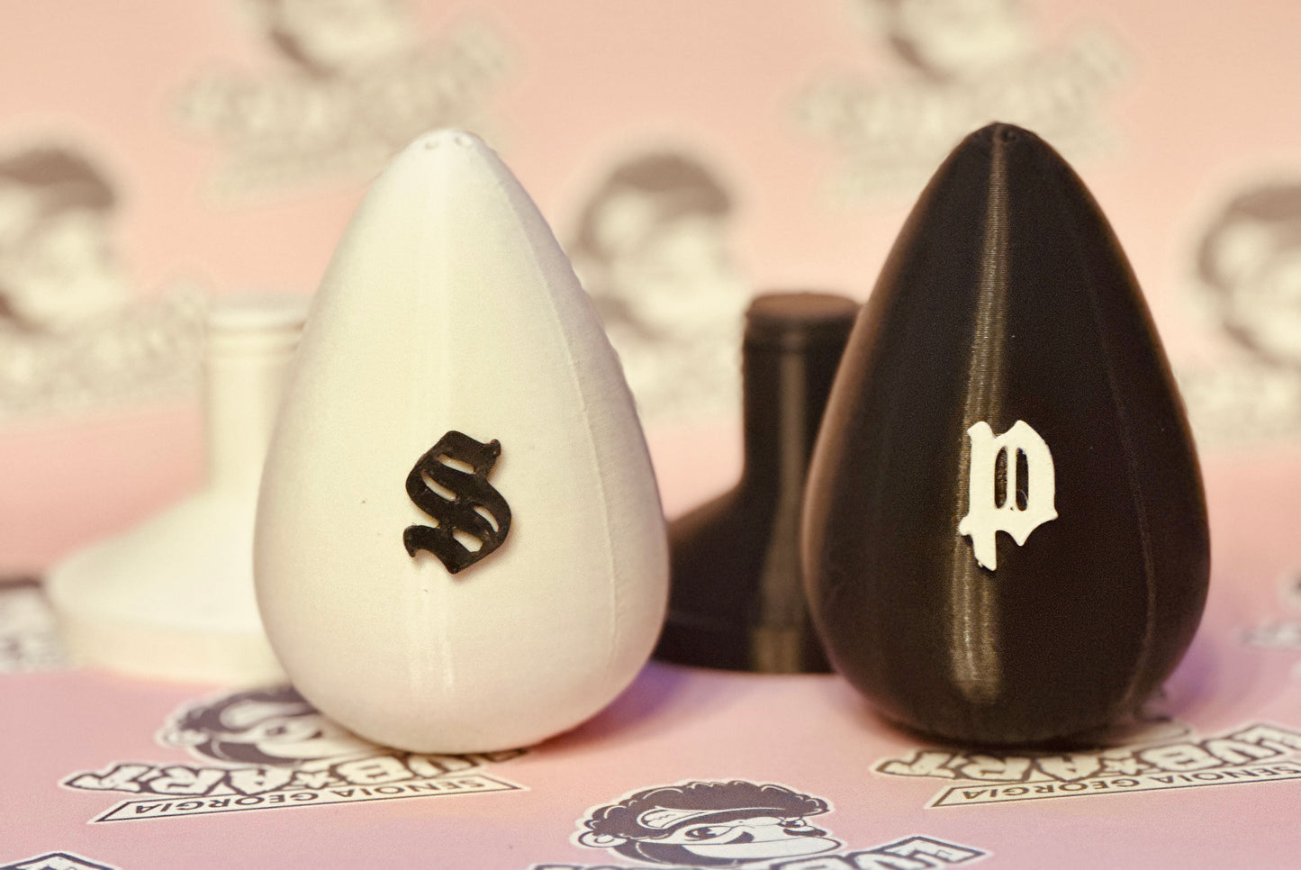 Butt Plug 3D Printed Salt & Pepper Shakers