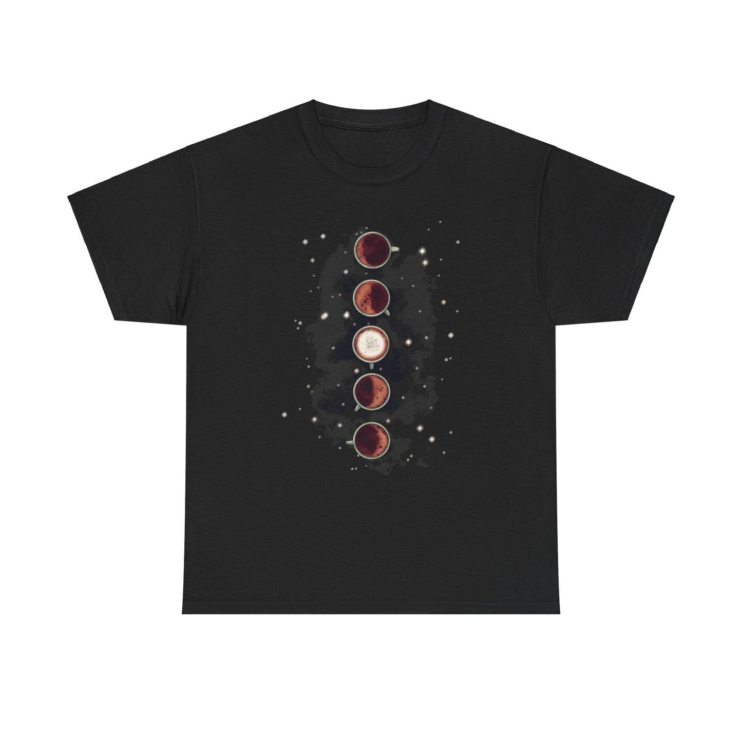 Lunar Coffee Unisex Heavy Cotton Tee