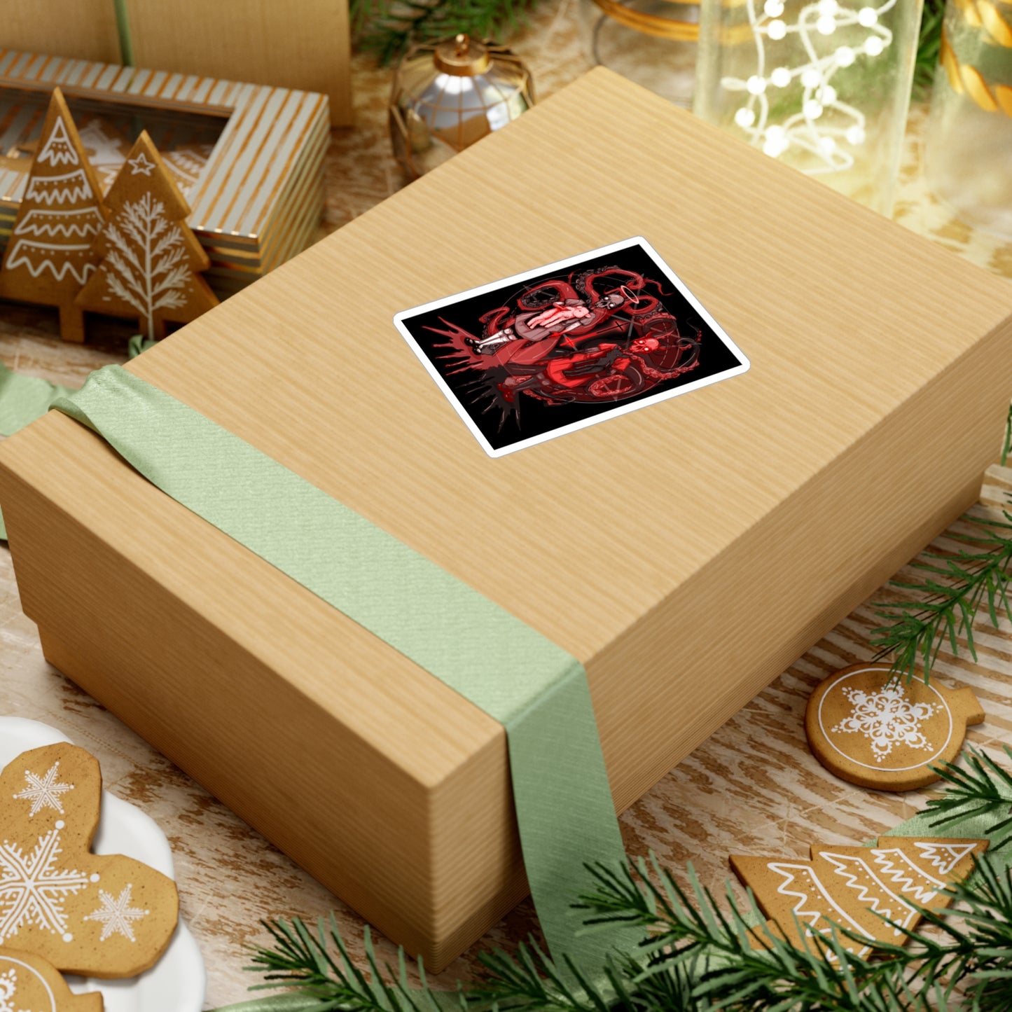 The Twins Kiss-Cut Vinyl Decal