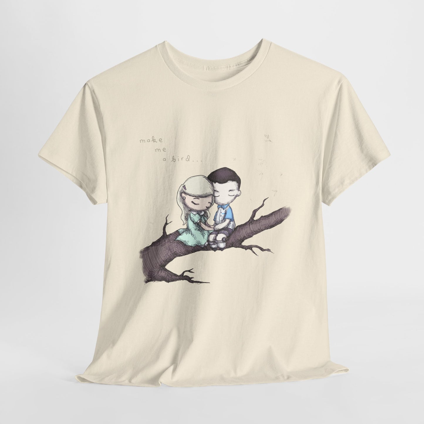 Make Me A Bird Unisex Heavy Cotton Tee