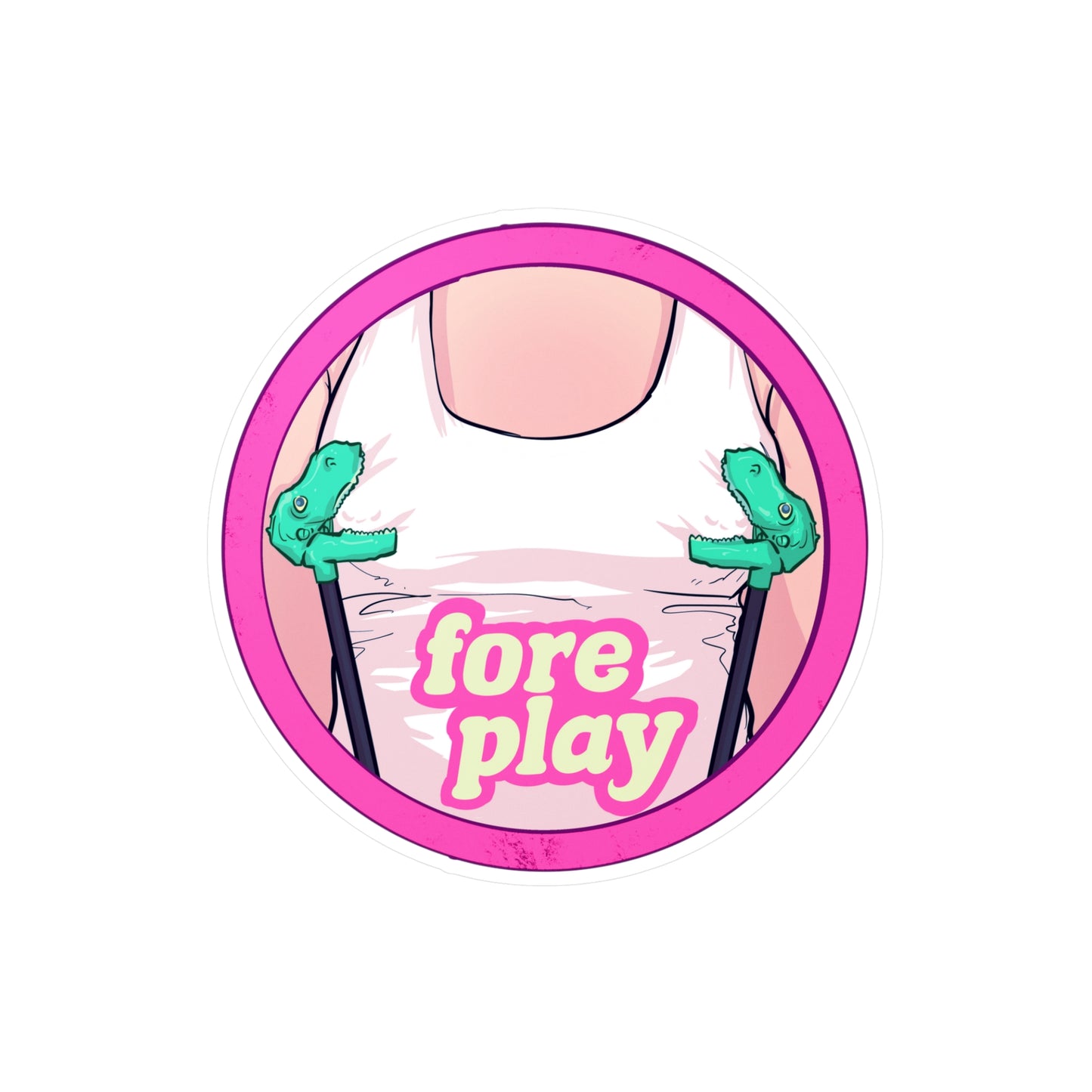 Foreplay 1 Kiss-Cut Vinyl Decal