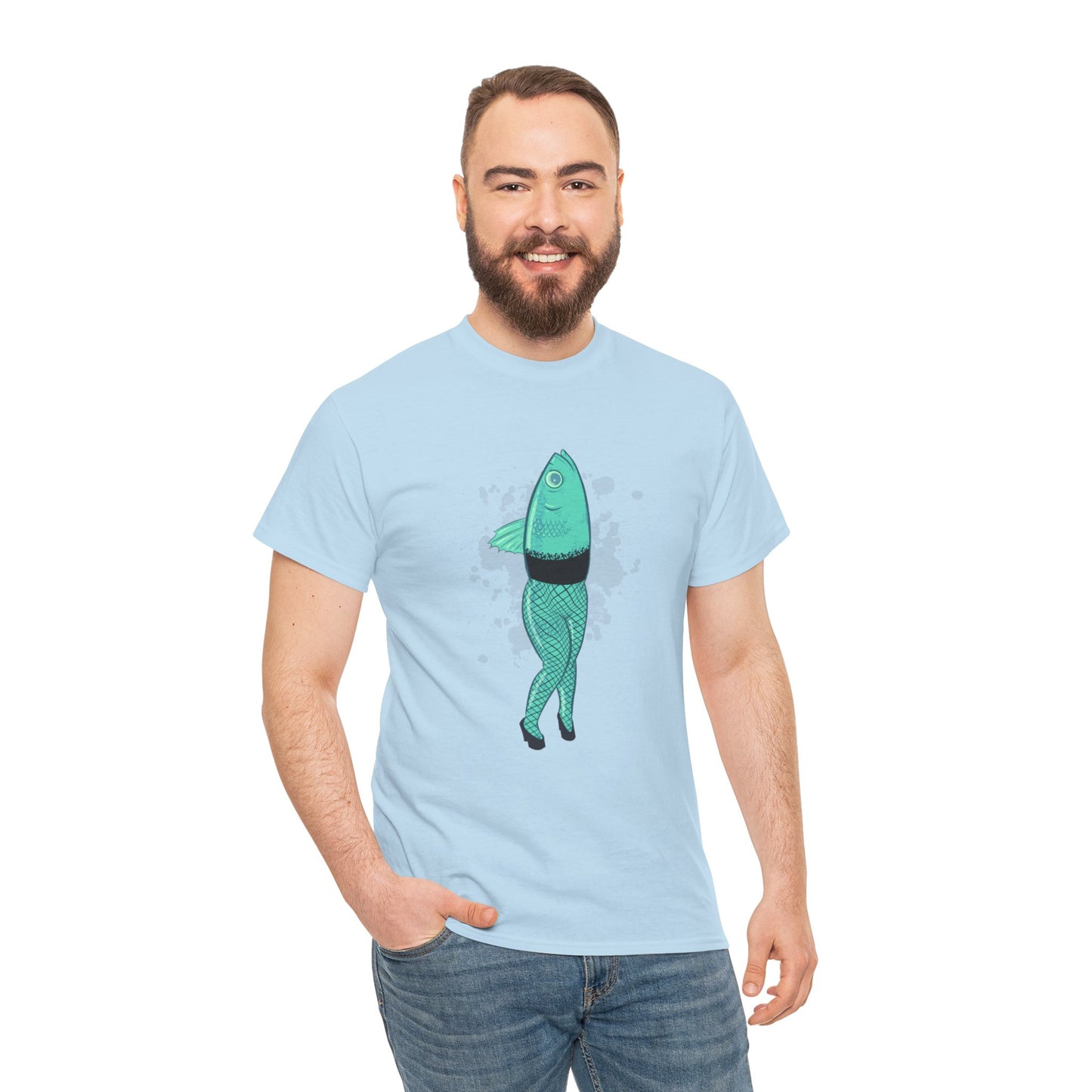 Fishnets Unisex Heavy Cotton Tee