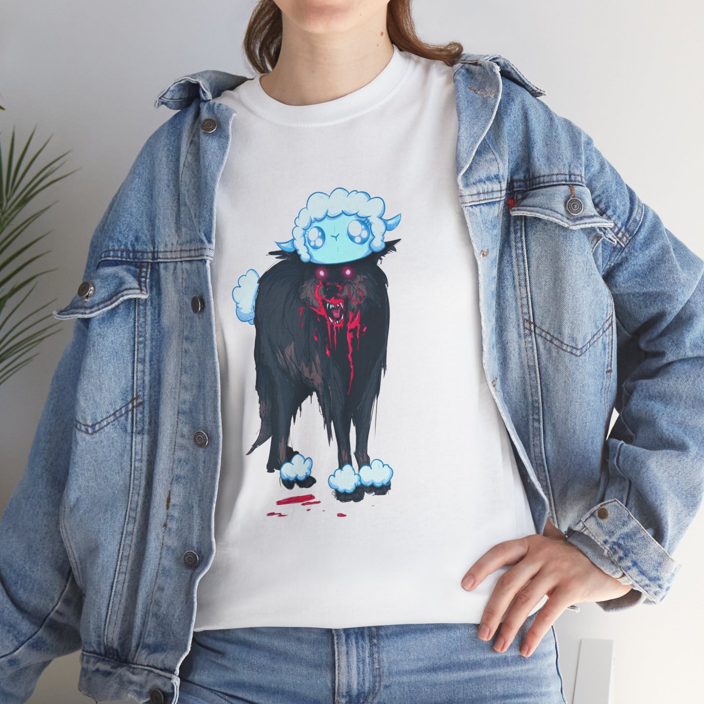 Wolf In Sheep's Clothing Unisex Heavy Cotton Tee