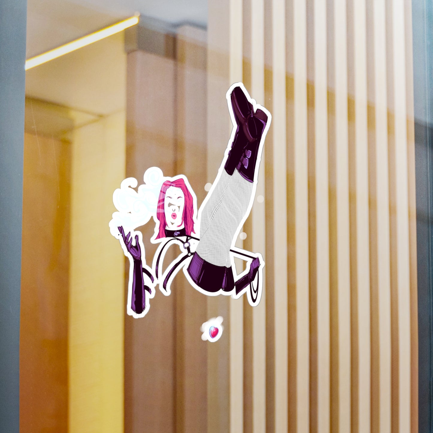 Butt Plug Minimalism Kiss-Cut Vinyl Decal