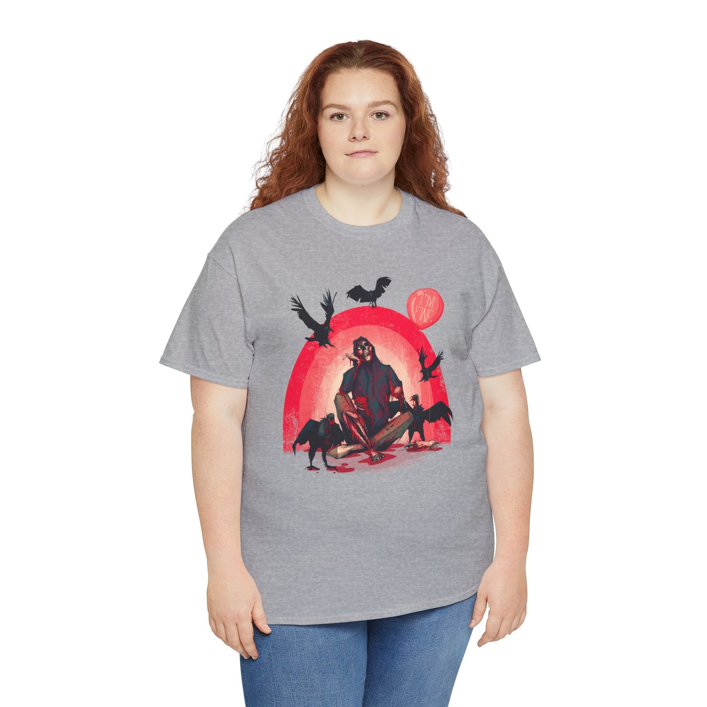 I'm Fine Unisex Heavy Cotton Tee