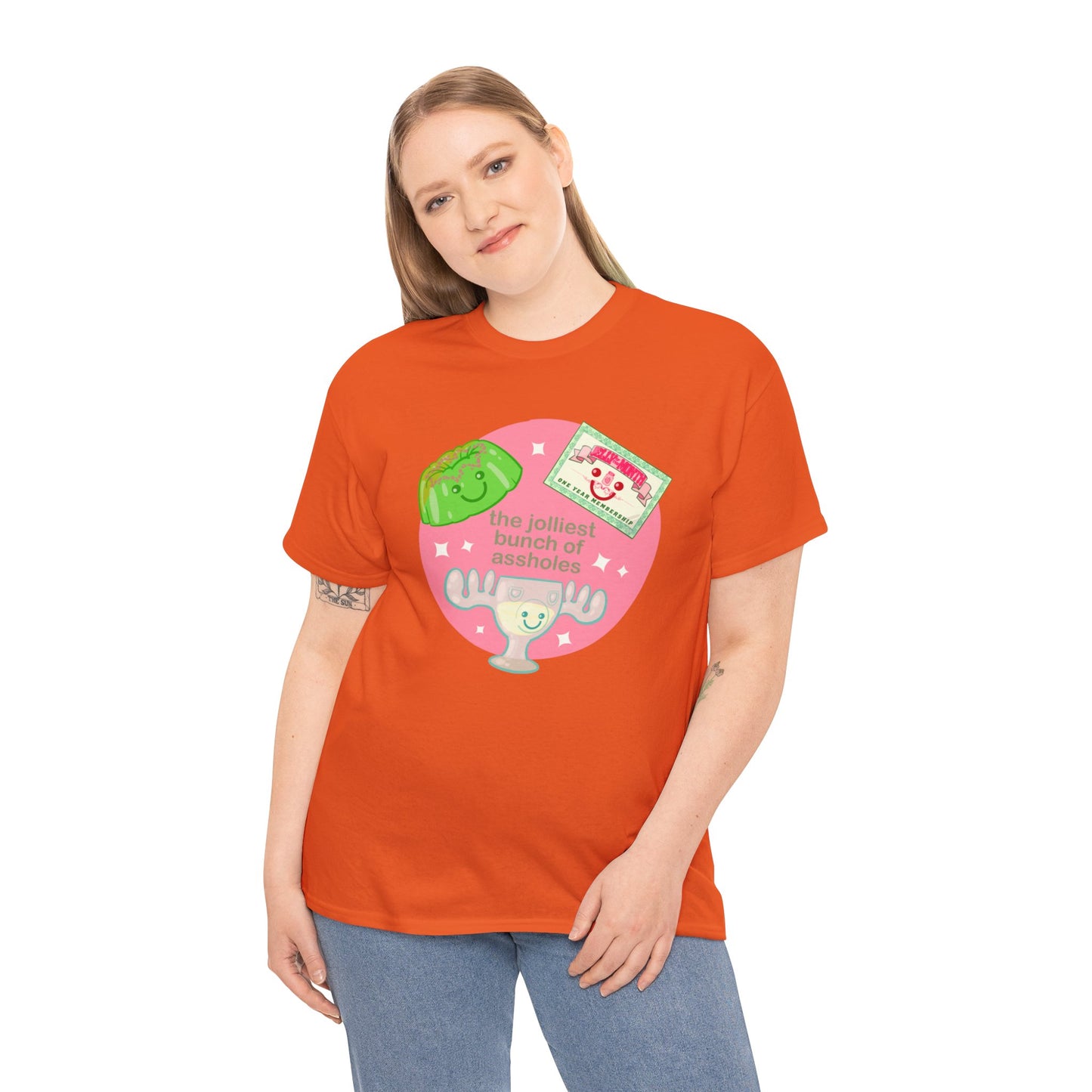 The Jolliest Bunch Of Assholes Unisex Heavy Cotton Tee