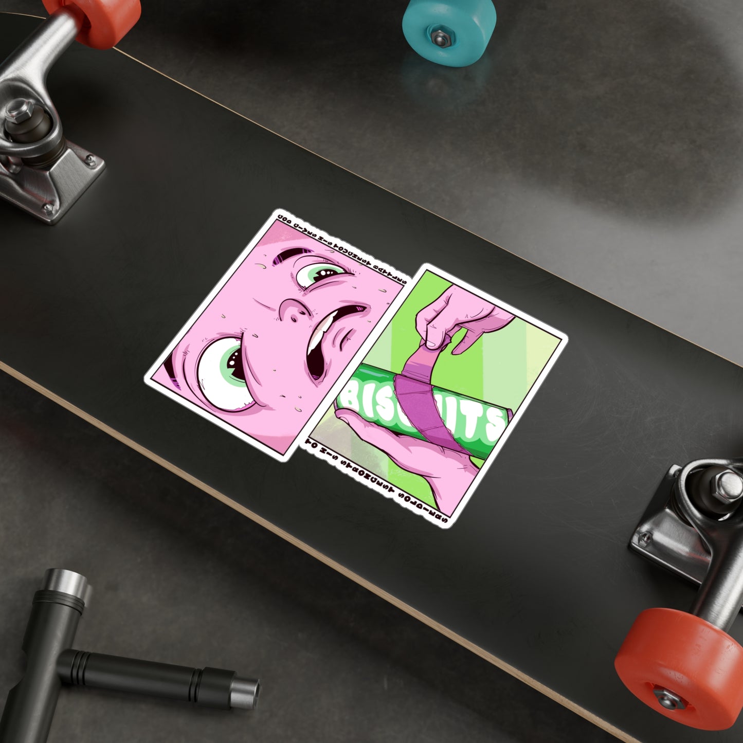 Biscuit Battle Kiss-Cut Vinyl Decal