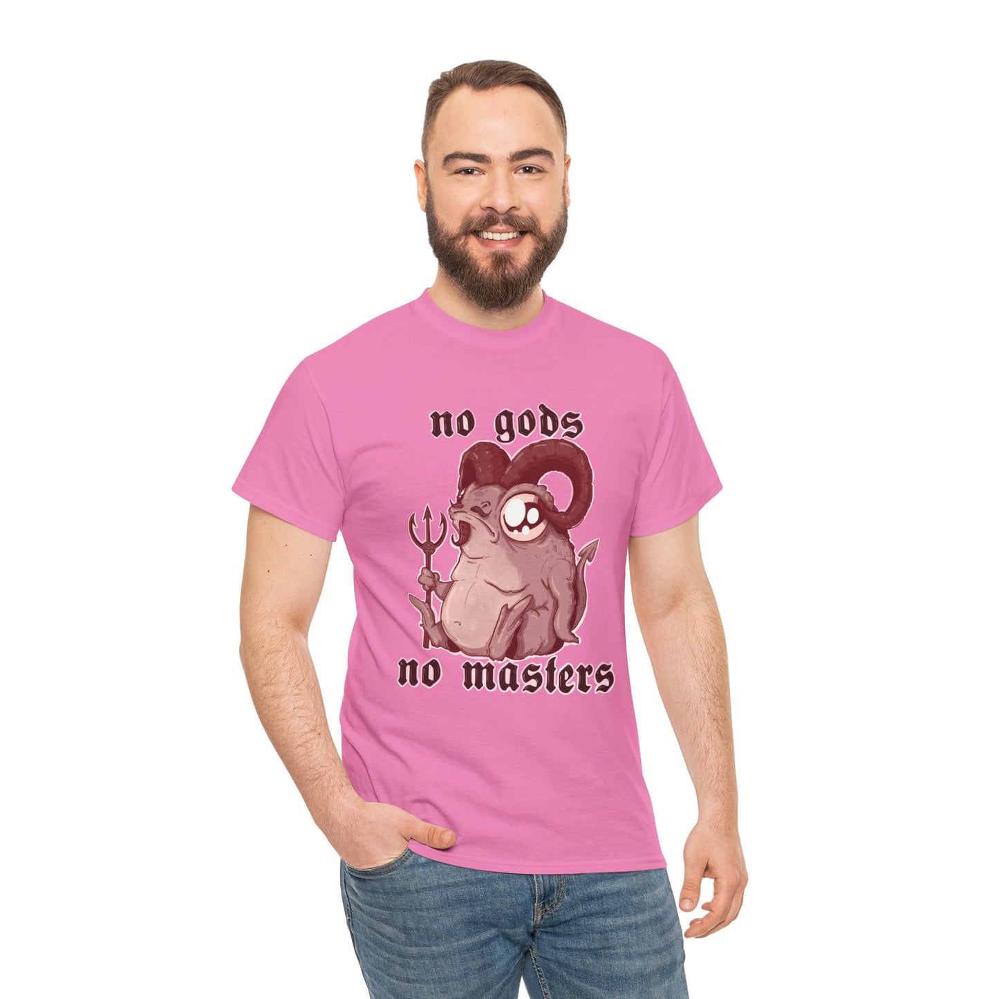 No Gods No Masters Unisex Heavy Cotton Tee