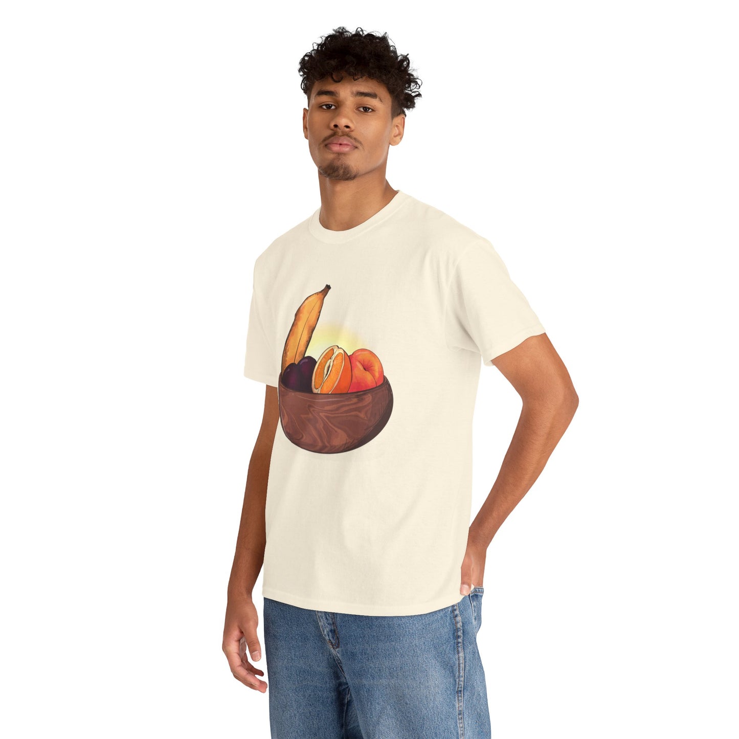 Adult Fruit Basket Unisex Heavy Cotton Tee