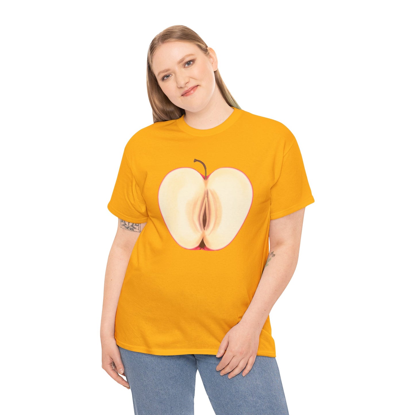 Apple Unisex Heavy Cotton Tee