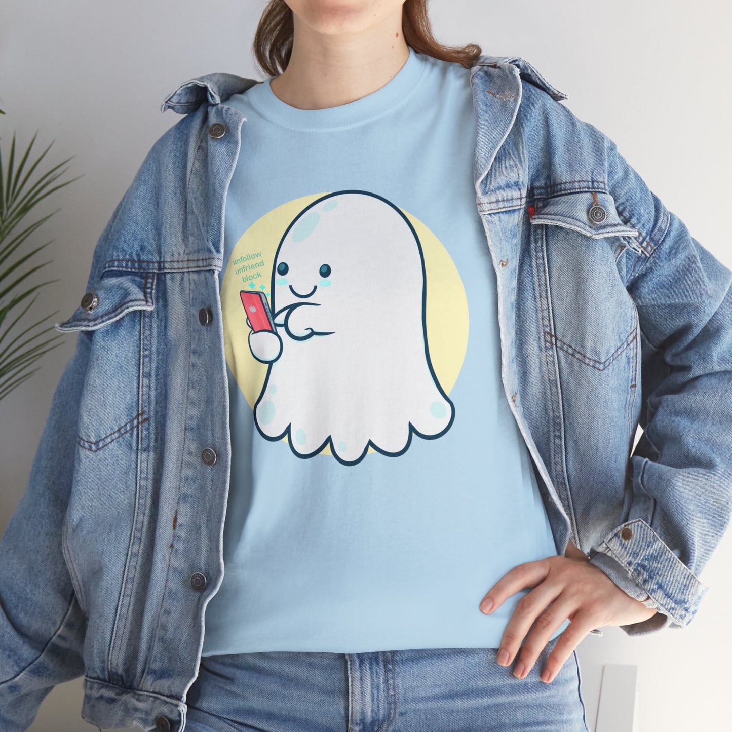 Ghosted Unisex Heavy Cotton Tee