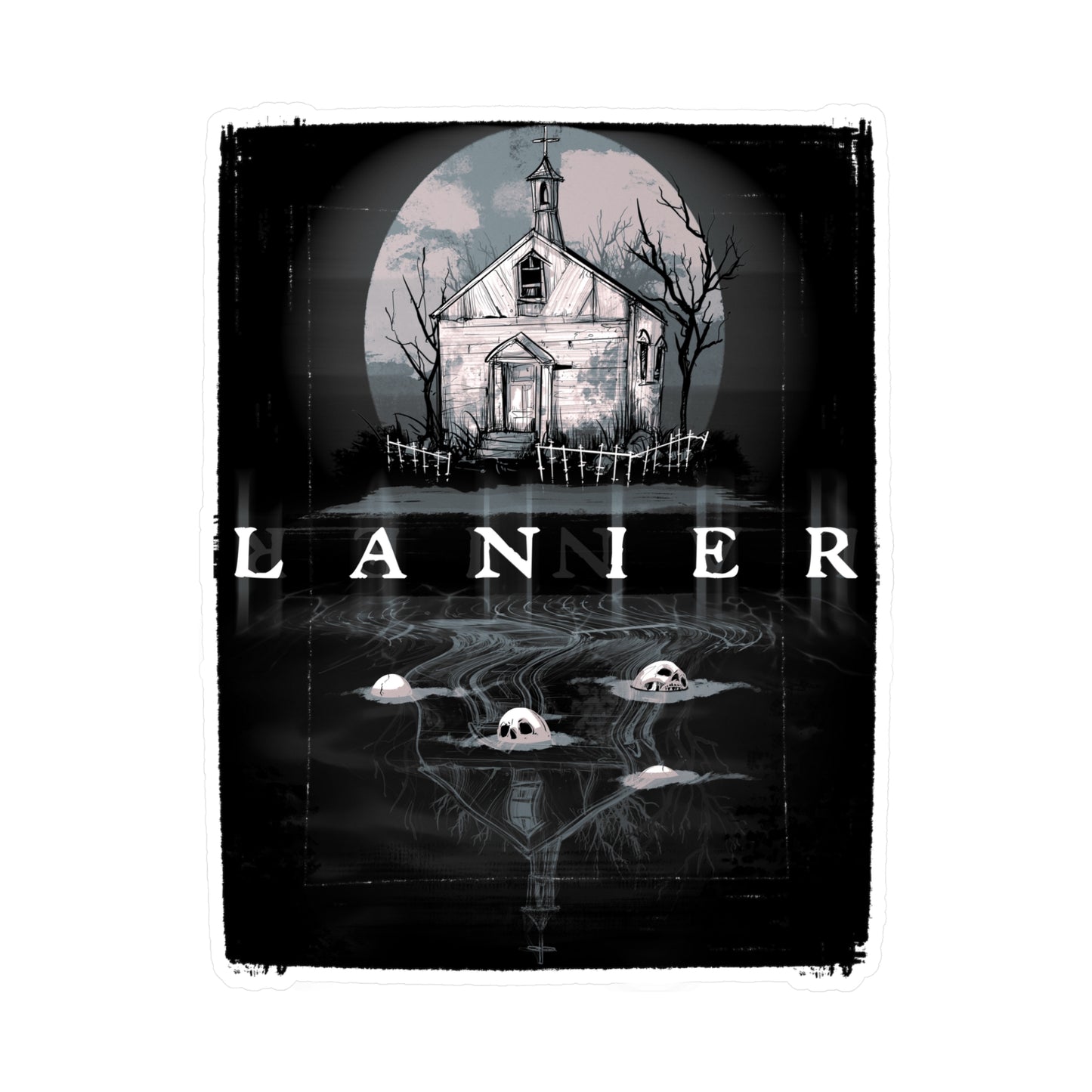 Lake Lanier Kiss-Cut Vinyl Decal