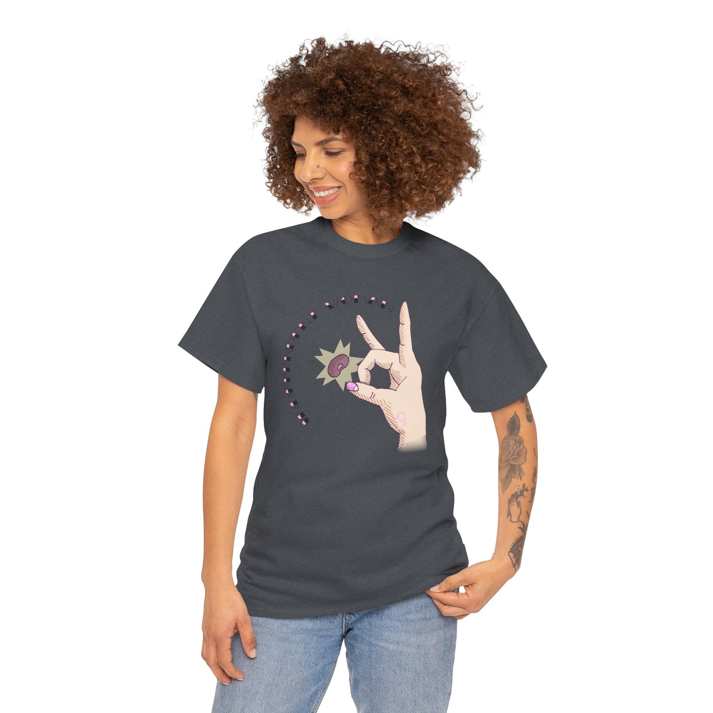 Independent Woman Unisex Heavy Cotton Tee