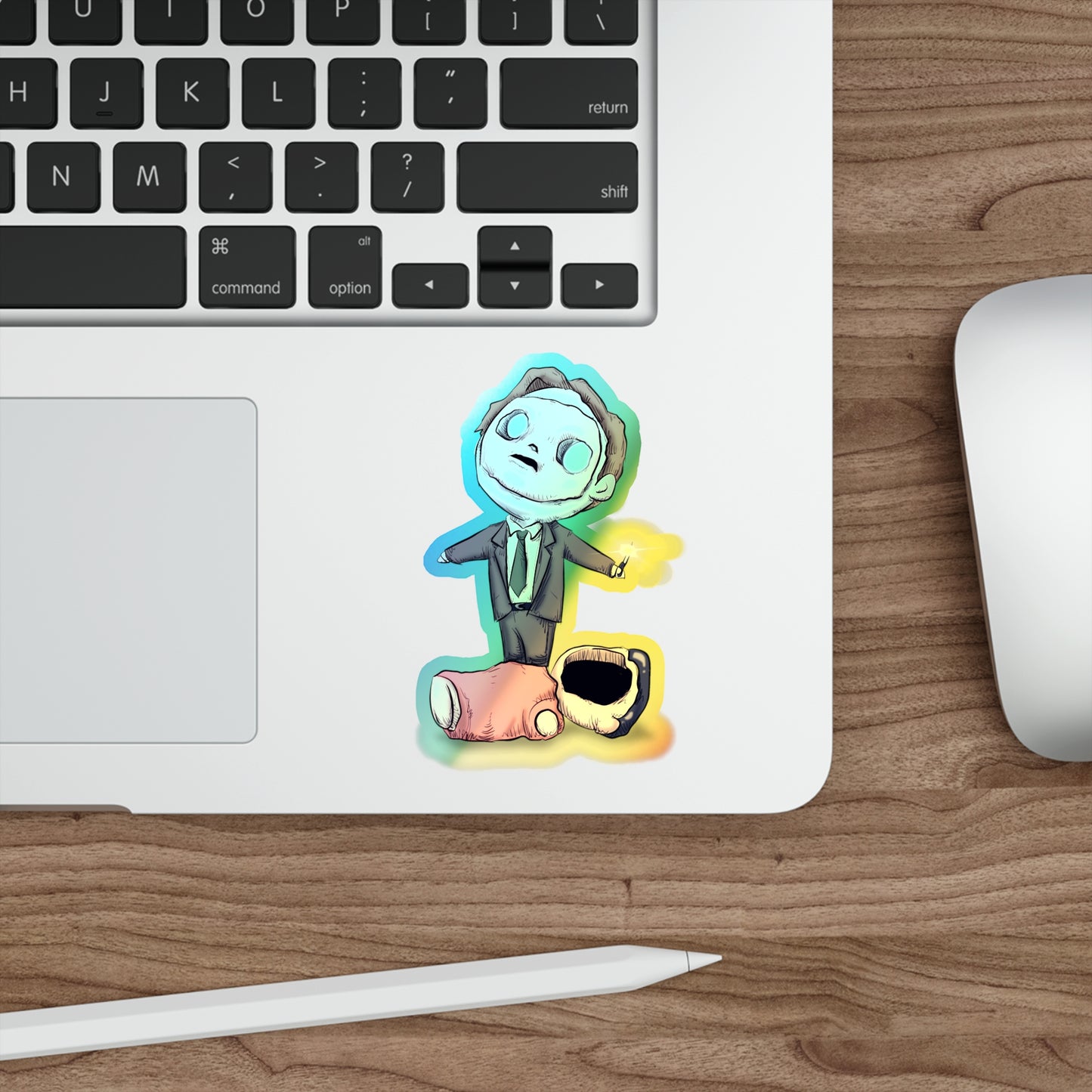 First Aid Fail Holographic Die-cut Stickers