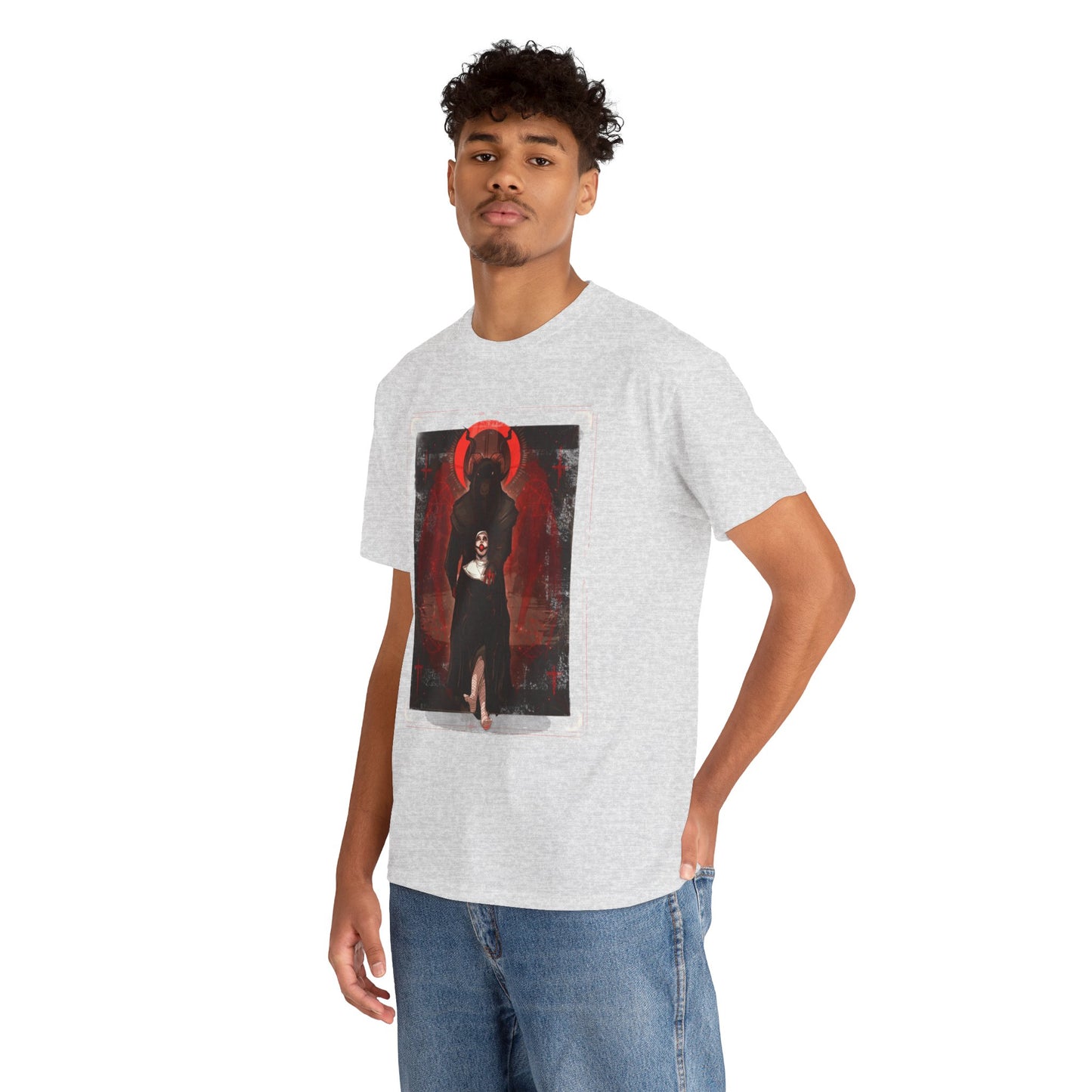 Today Satan Unisex Heavy Cotton Tee