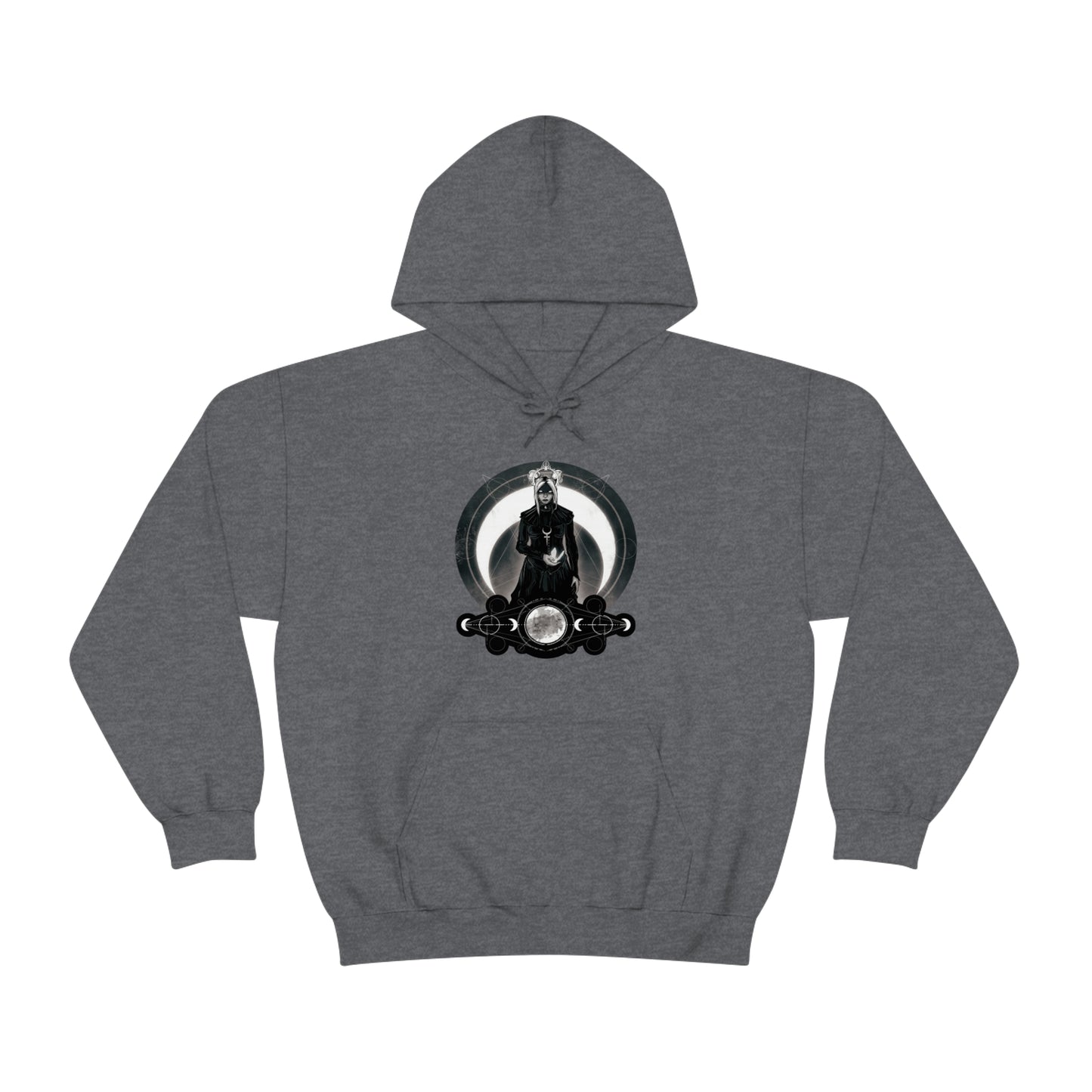 Moon Goddess Unisex Heavy Blend Hooded Sweatshirt