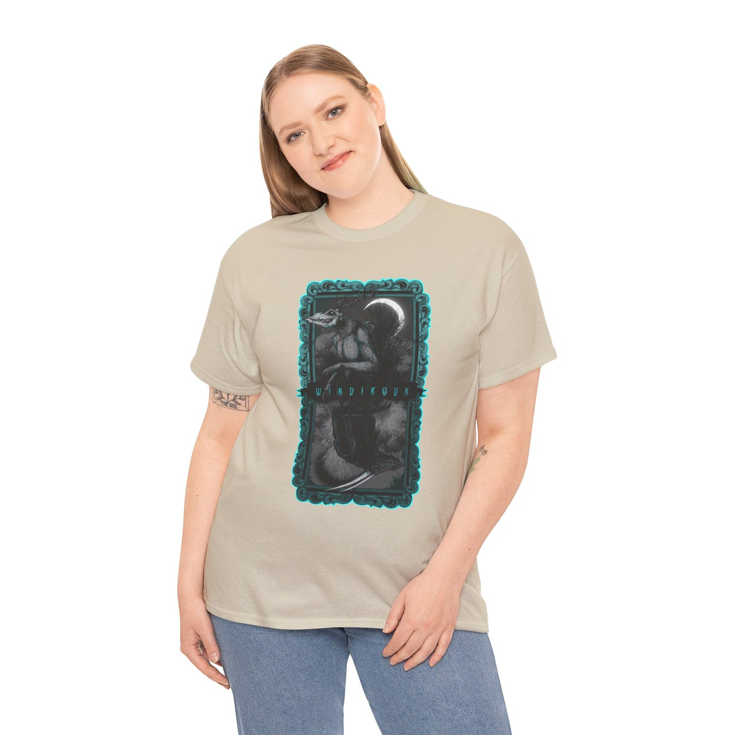 As Above So Below Wendigo Unisex Heavy Cotton Tee