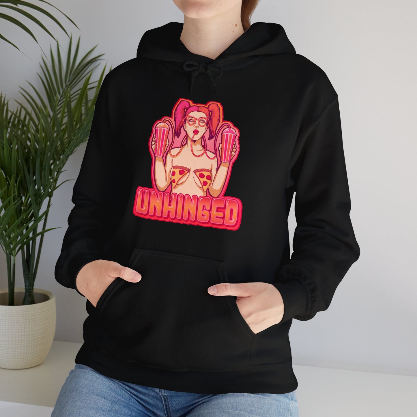 Unhinged Unisex Heavy Blend Hooded Sweatshirt