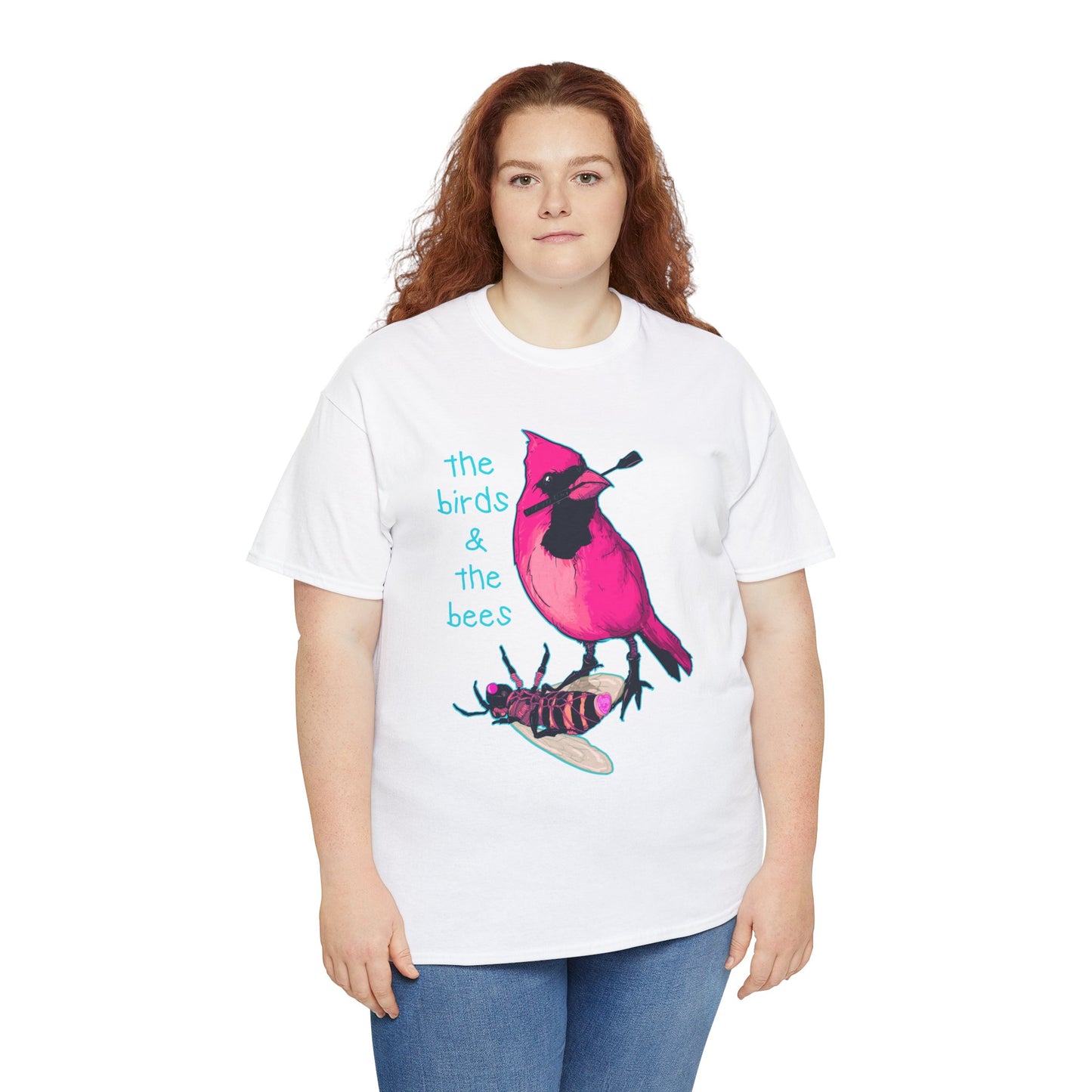 The Birds & The Bees Unisex Heavy Cotton Tee