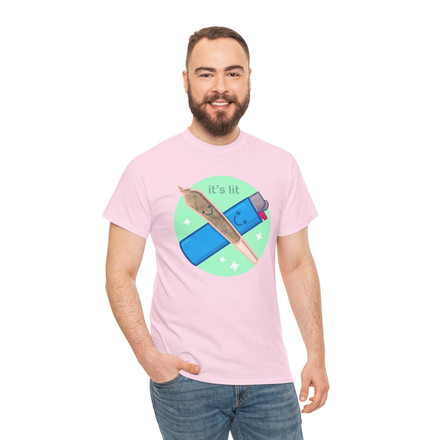 It's Lit Unisex Heavy Cotton Tee