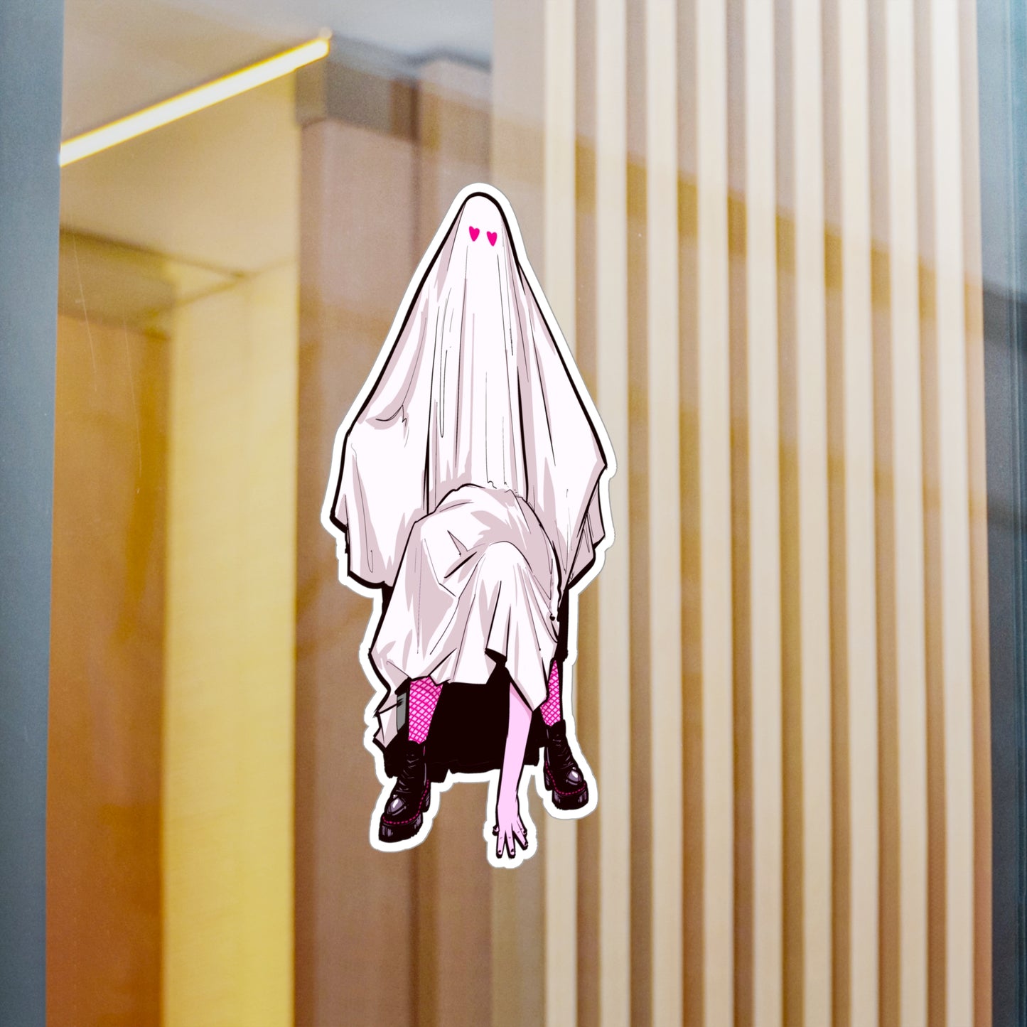 Two-Headed Ghost Kiss-Cut Vinyl Decal