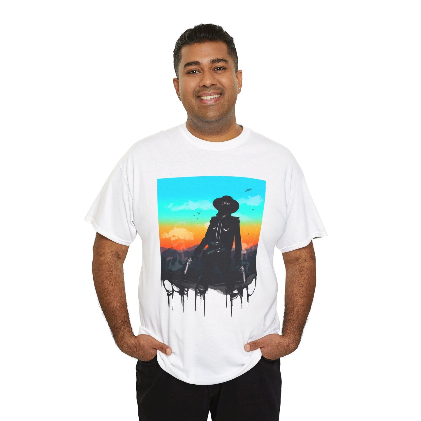 Train Robber Unisex Heavy Cotton Tee