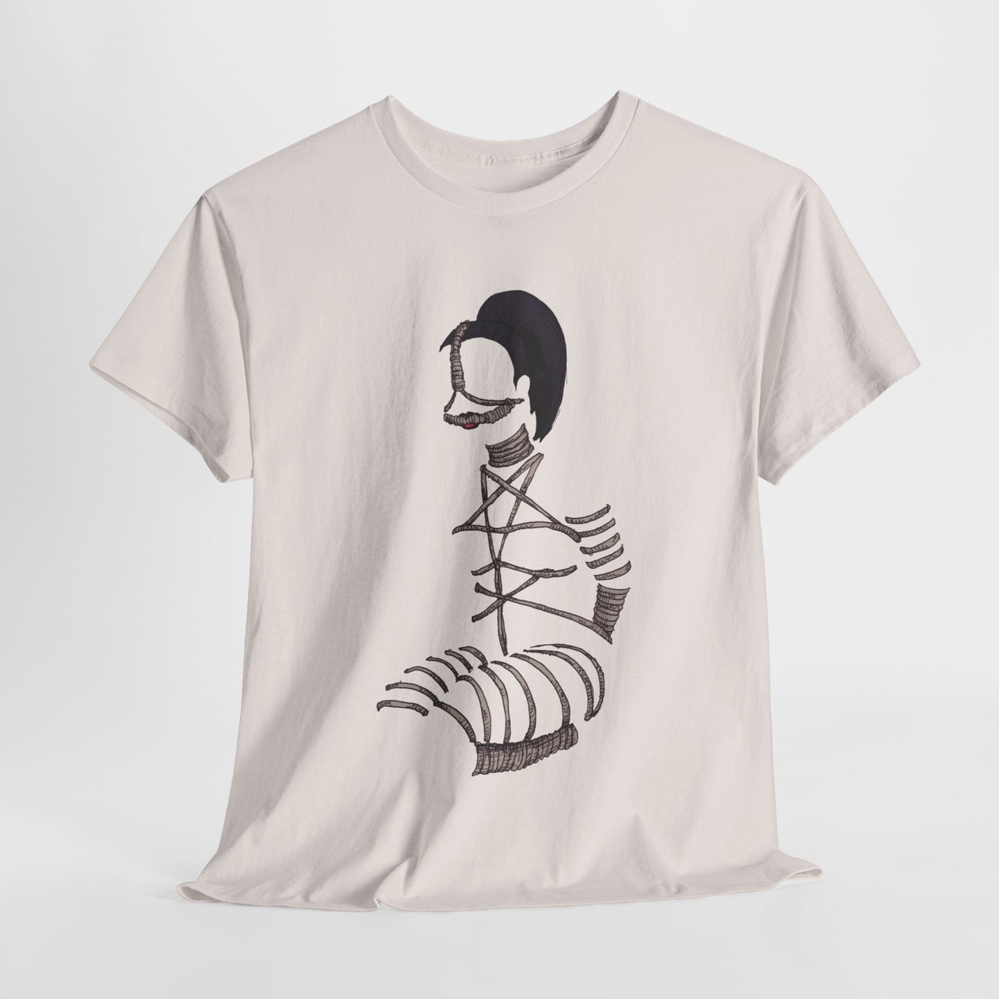 Rope Minimalism Unisex Heavy Cotton Tee