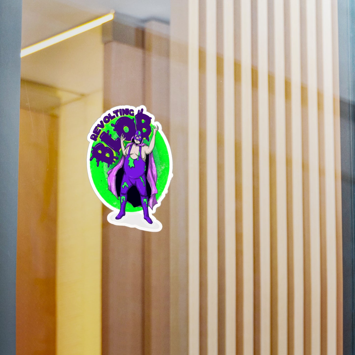 Revolting Blob Kiss-Cut Vinyl Decal