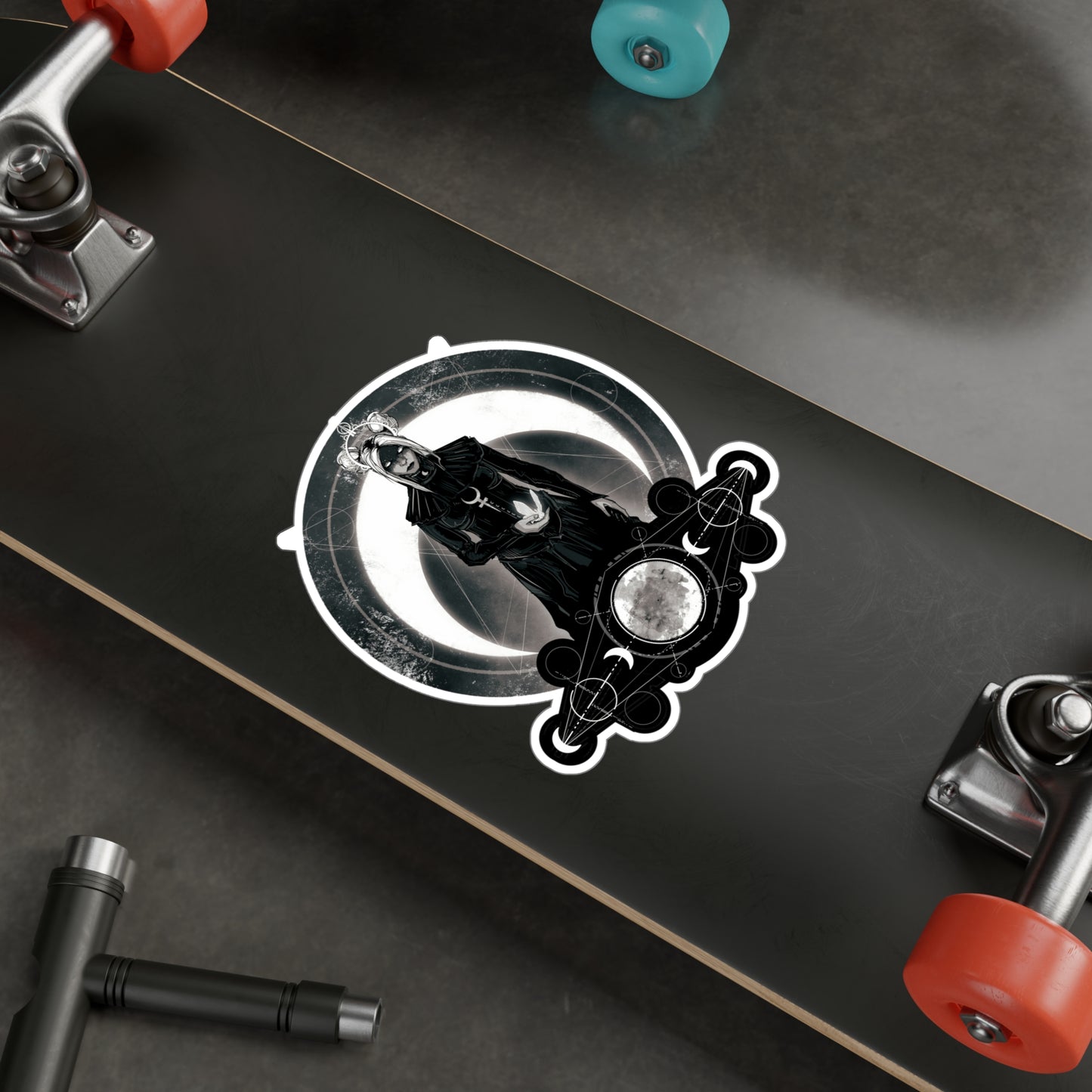 Moon Goddess Kiss-Cut Vinyl Decal