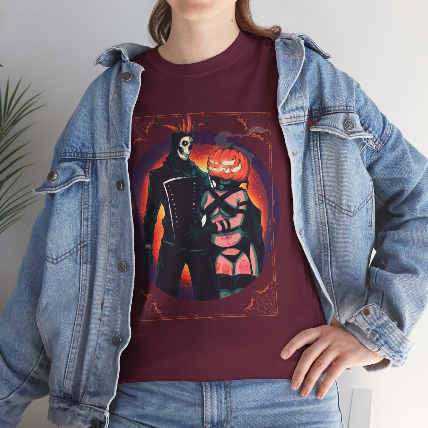 Pumpkin King & Queen Unisex Heavy Cotton Tee