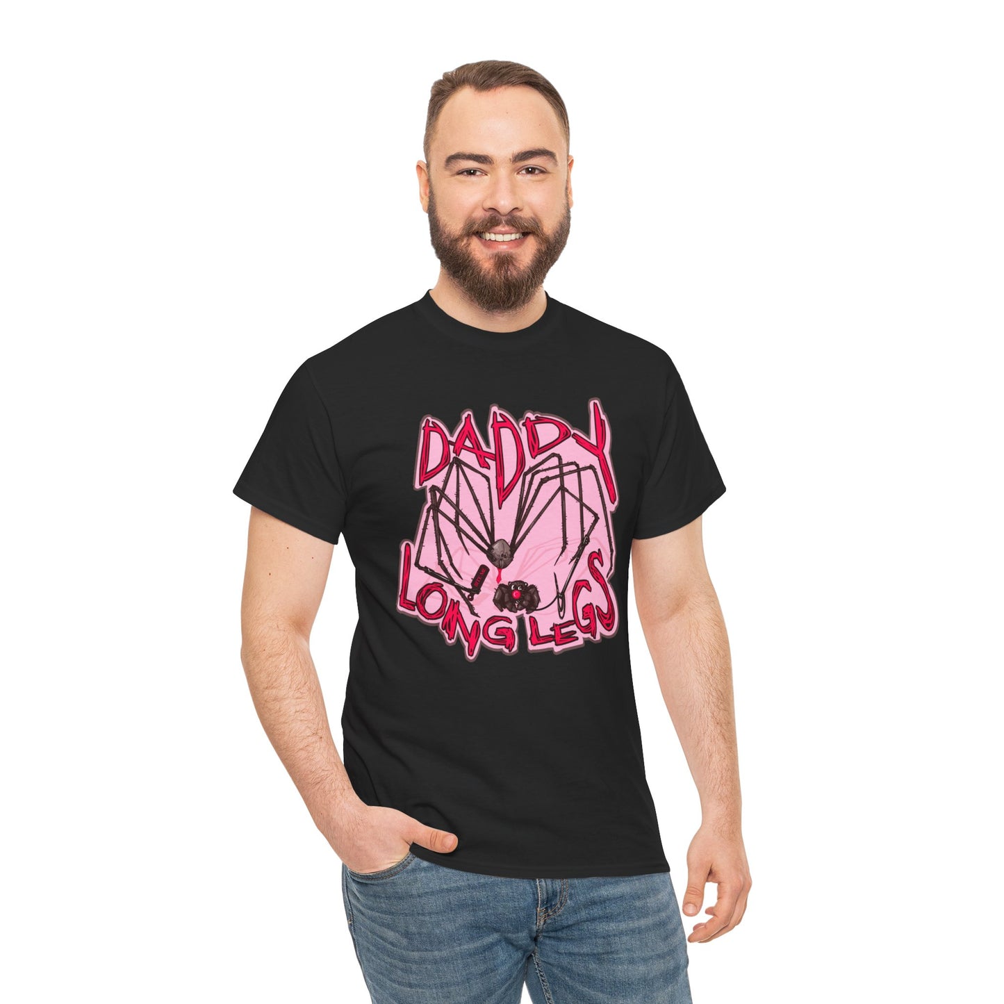 Daddy Long Legs Unisex Heavy Cotton Tee