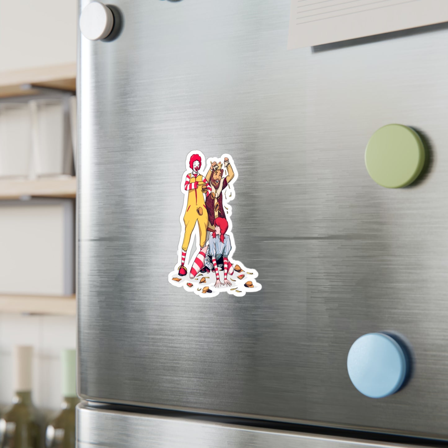 Burgers & Fries Kiss-Cut Vinyl Decal
