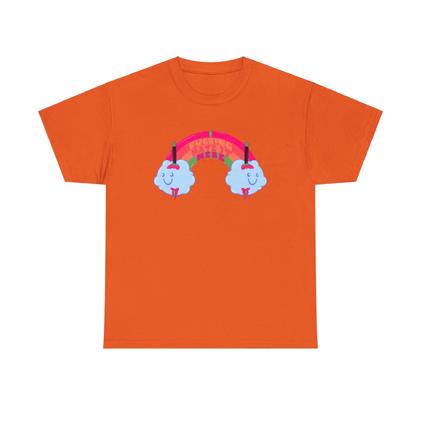 I Fucking Hate It Here Unisex Heavy Cotton Tee