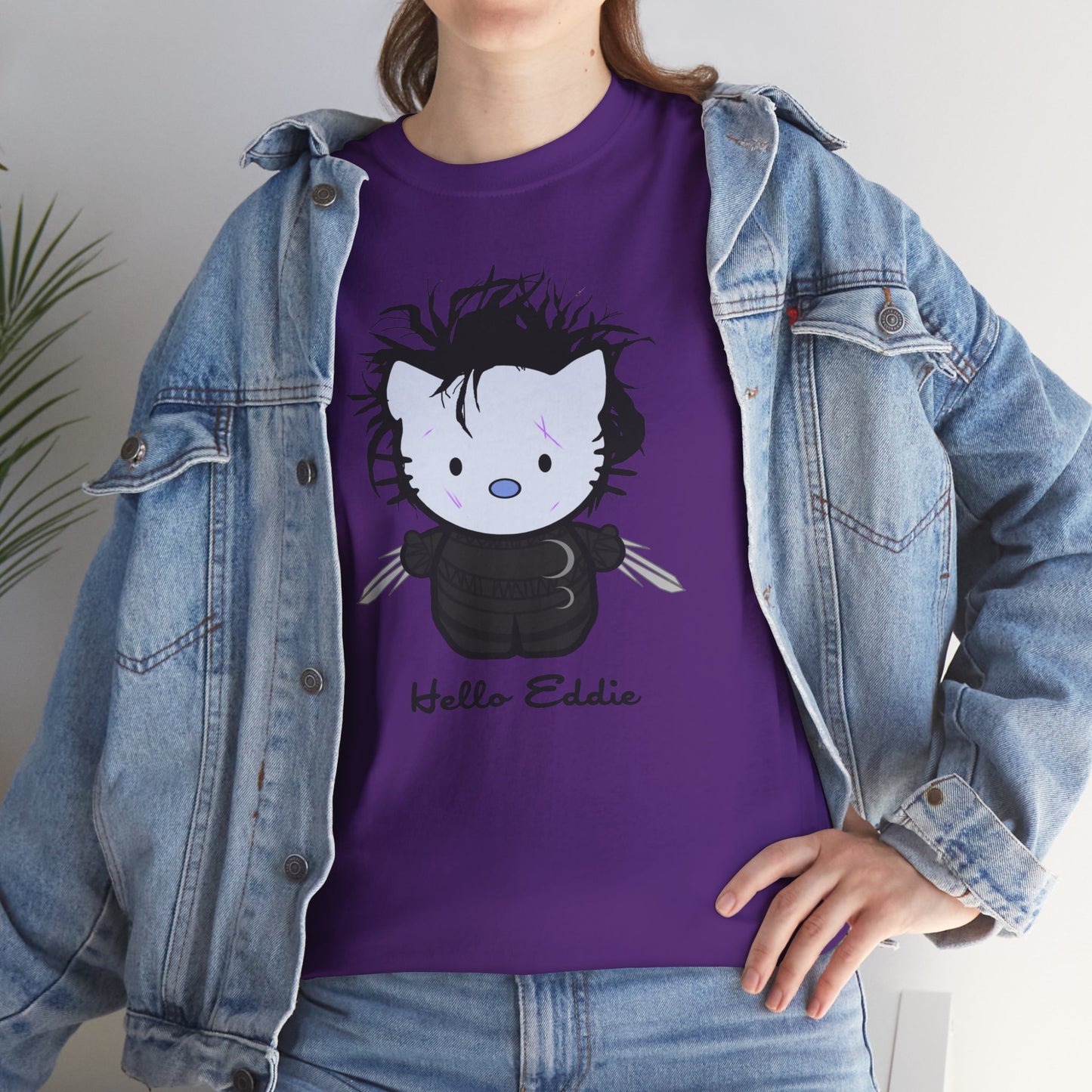 Hello Eddie Unisex Heavy Cotton Patreon Tee