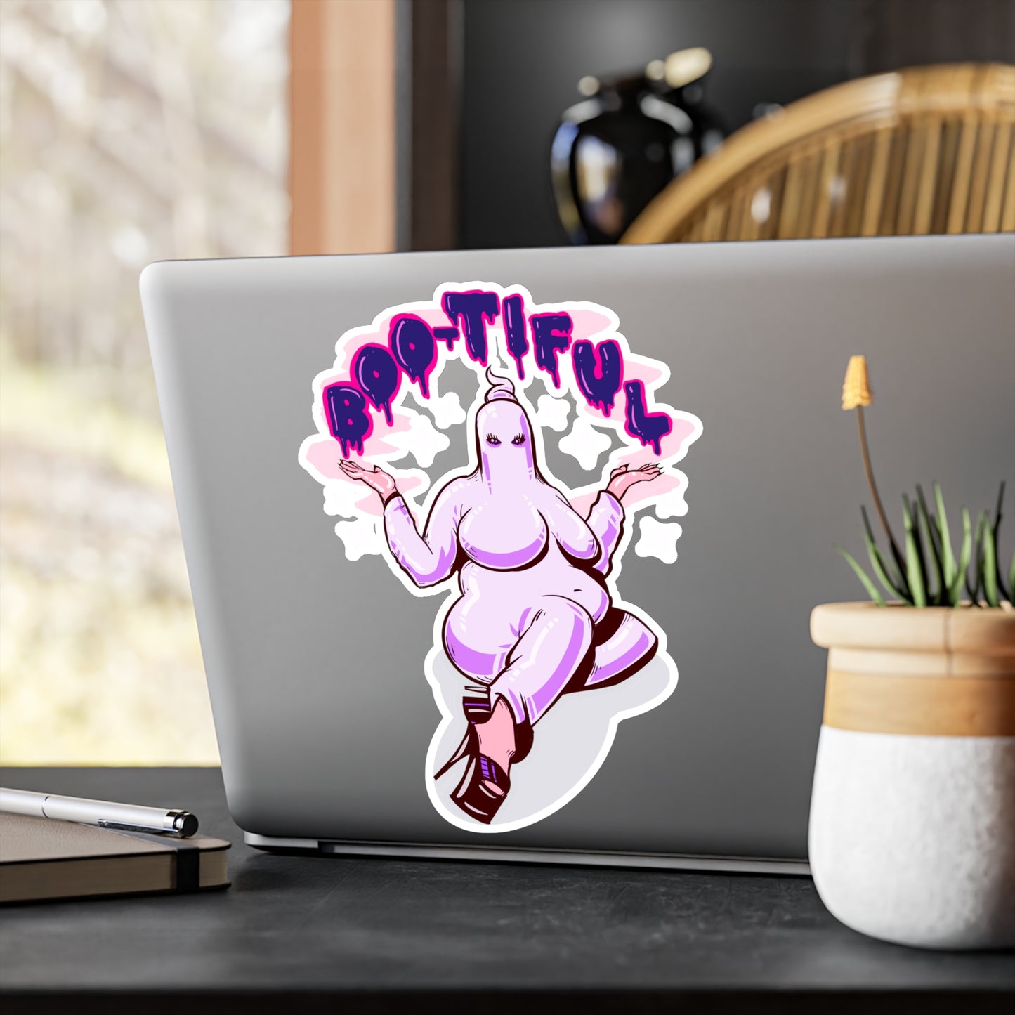 Boo-Tiful Kiss-Cut Vinyl Decal