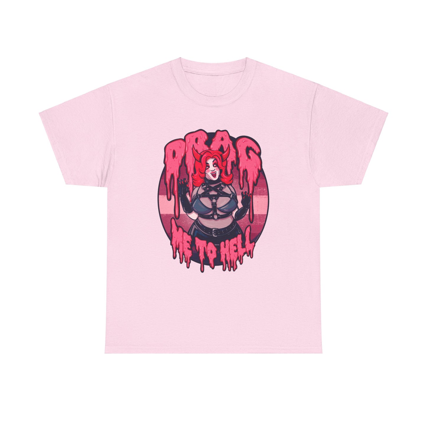 Drag Me To Hell Unisex Heavy Cotton Tee