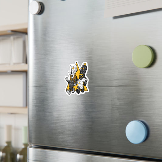 Microtonal Rubber Hose Kiss-Cut Vinyl Decal