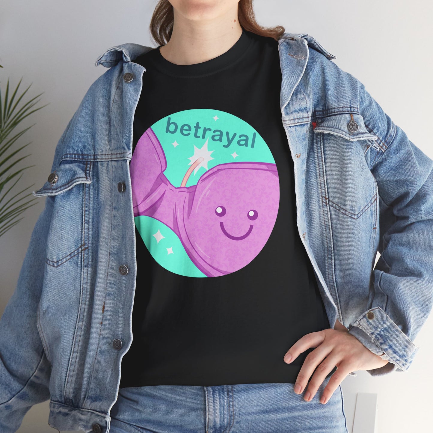 Bra Betrayal Unisex Heavy Cotton Tee