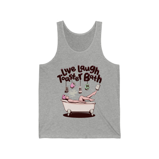 Toaster Bath Unisex Jersey Tank