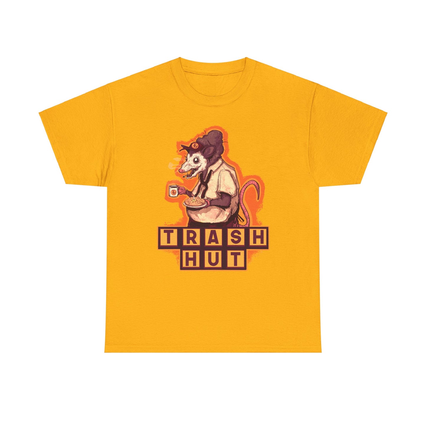 Trash Hut Unisex Heavy Cotton Tee