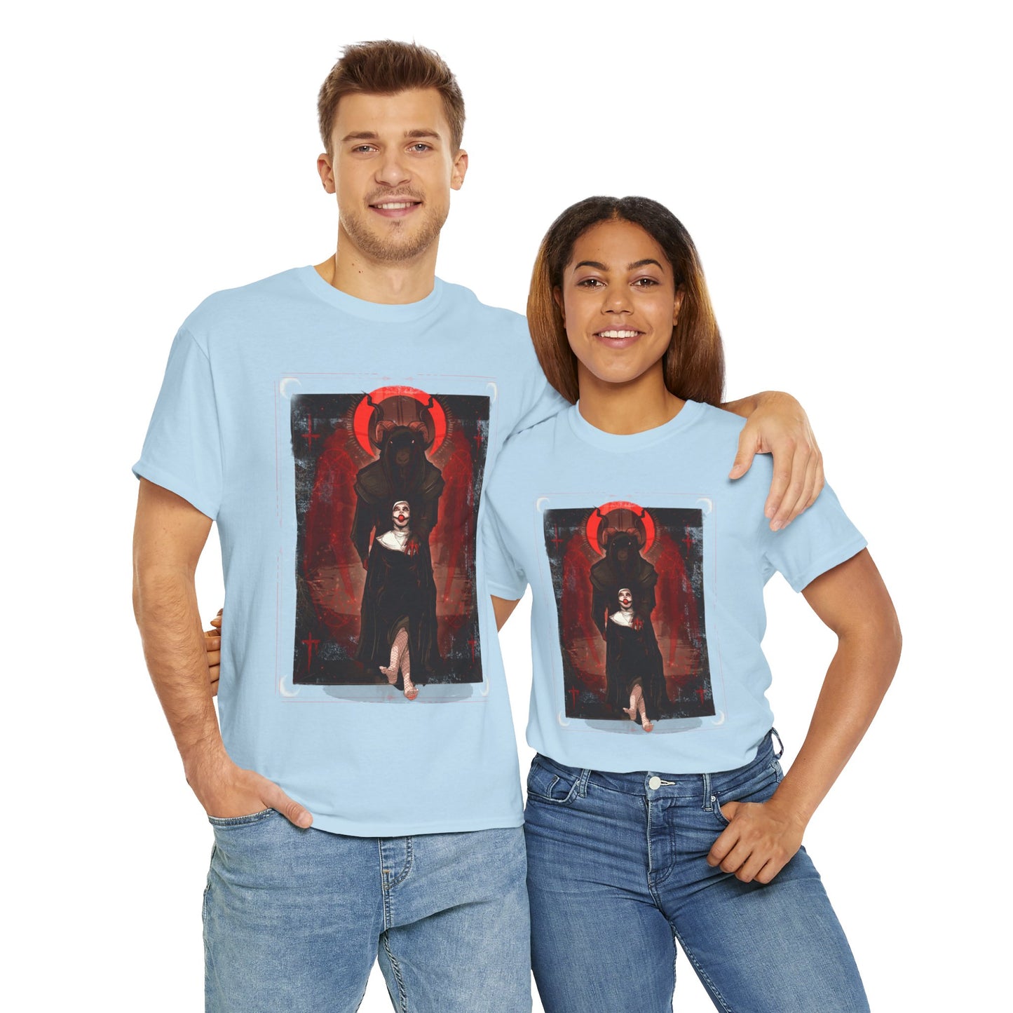 Today Satan Unisex Heavy Cotton Tee