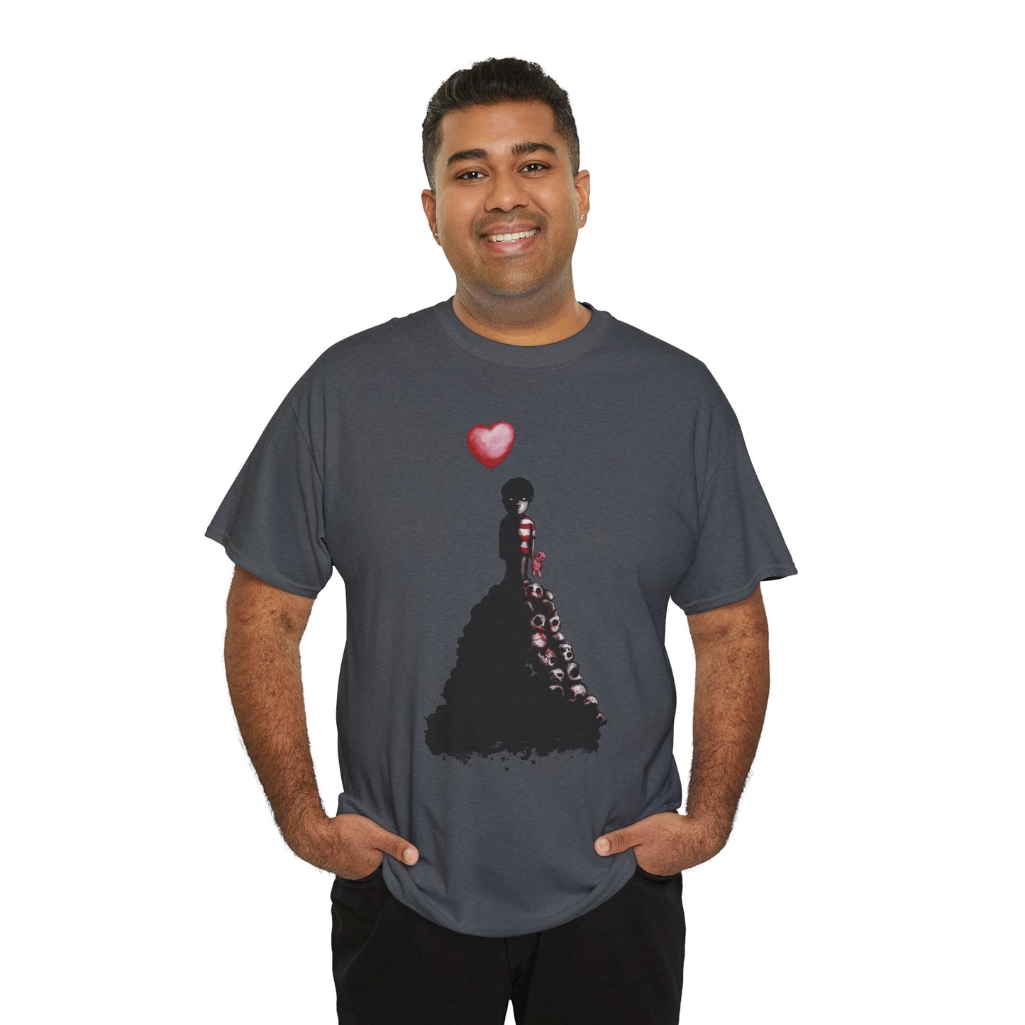 Boy Vs The World Unisex Heavy Cotton Tee