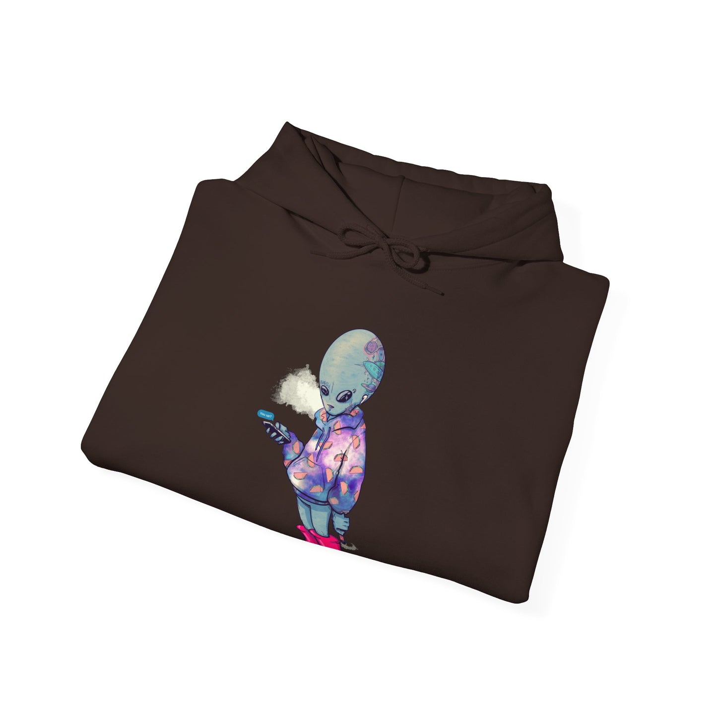 Earth Alien Unisex Heavy Blend Hooded Sweatshirt