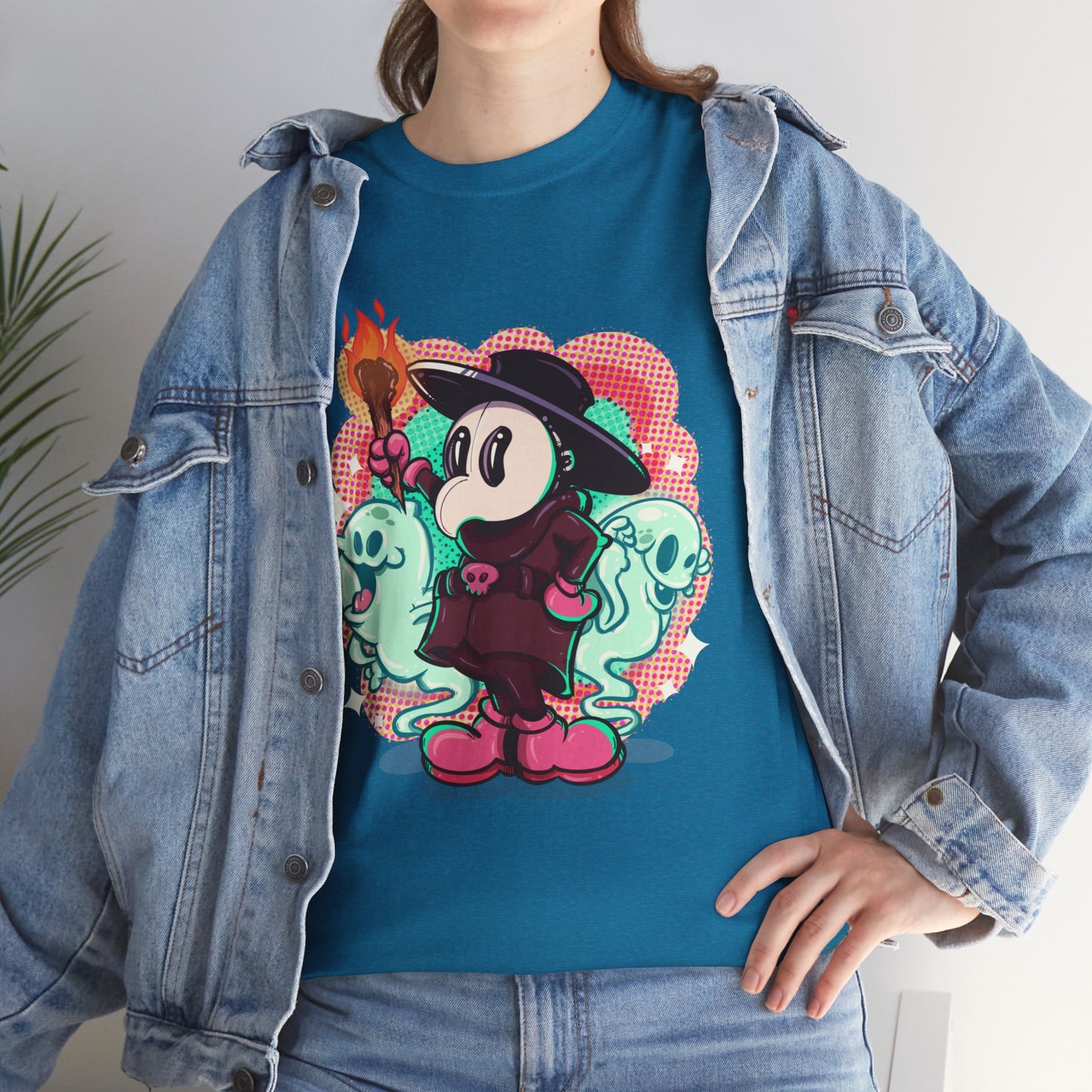 Rubber Hose Plague Doctor Unisex Heavy Cotton Tee