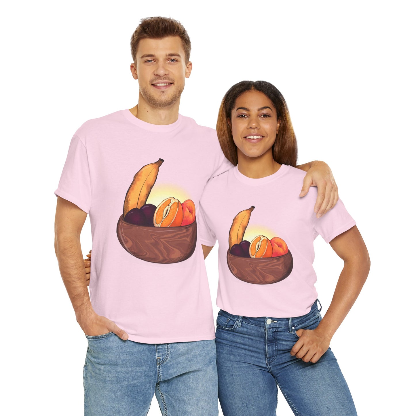 Adult Fruit Basket Unisex Heavy Cotton Tee