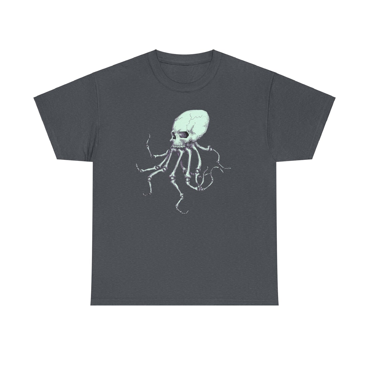 Octoskeleton Unisex Heavy Cotton Tee