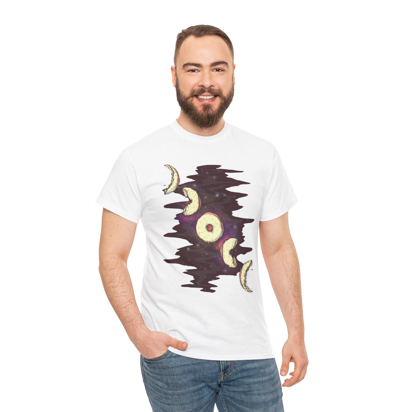 Donut Phases Unisex Heavy Cotton Tee