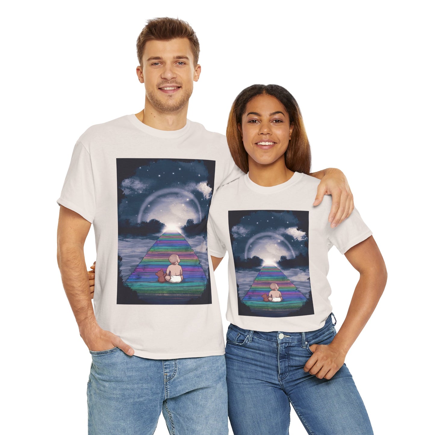 Rainbow Baby Unisex Heavy Cotton Tee